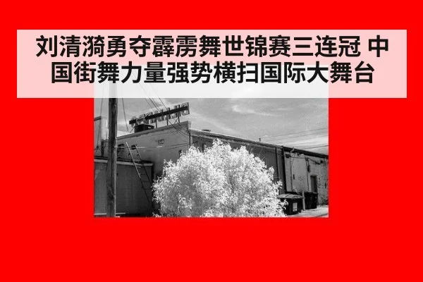 刘清漪勇夺霹雳舞世锦赛三连冠 中国街舞力量强势横扫国际大舞台